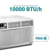 Ar Condicionado Philco Paj10fh 10.000 Btus Timer Eco Serpentina De Cobre Frio Branco 220V