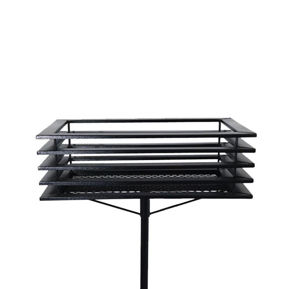 Lixeira Suíça Pátios E Parques Calçada Rua Tela Moeda 142cm - 2