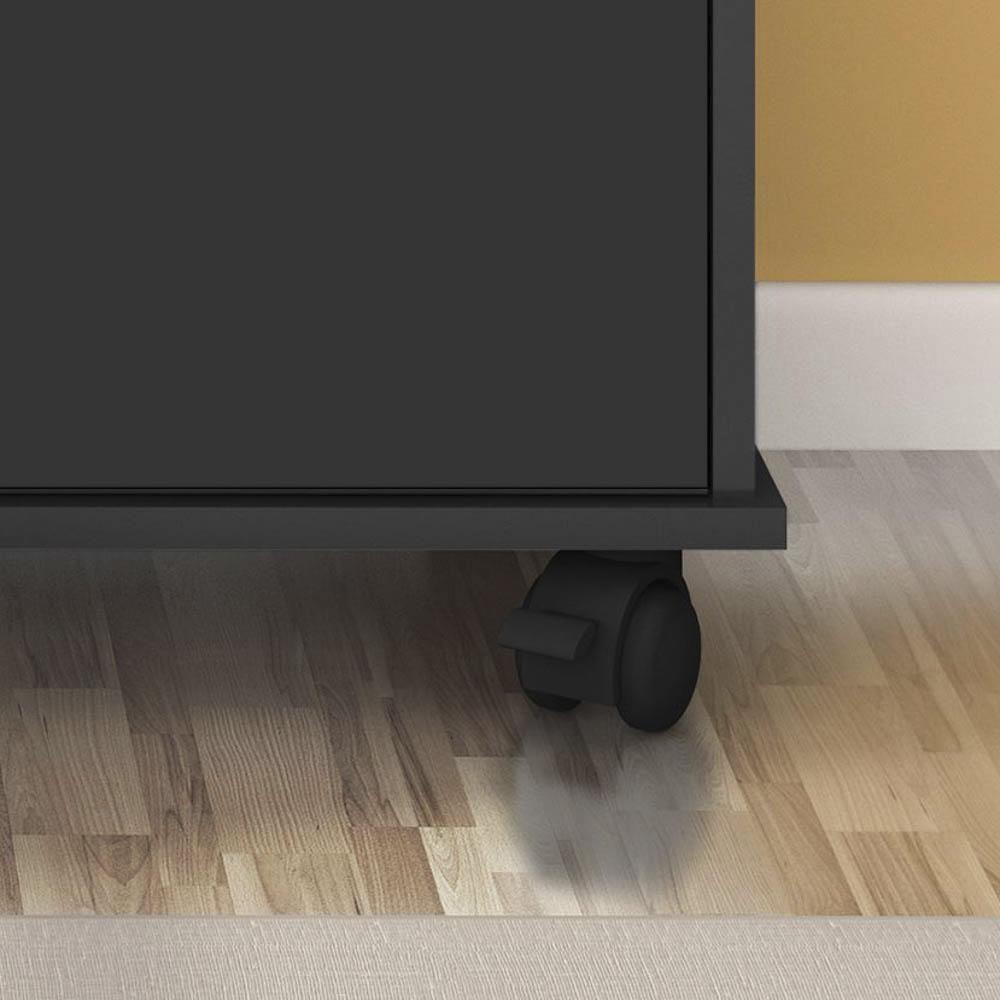 Nicho Organizador Com Rodízios Toys 6 Gavetas Q01 Preto/branco - Mpozenato - 5