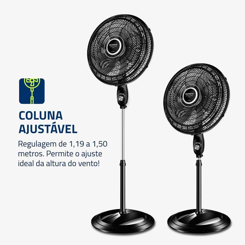 Ventilador Mondial 50cm VTX-50C-8P Super Turbo Coluna 220V - 3