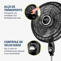 Ventilador Mondial 50cm VTX-50C-8P Super Turbo Coluna 220V - 6