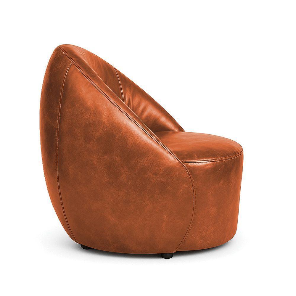 Poltrona Decorativa Orgânica Kit 2 Lua Sintético Pu D03 - D'rossi Verde - 6