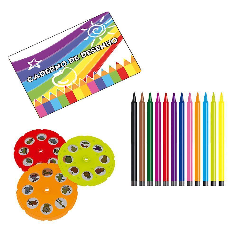 Mesa Projetor De Desenhos Piquenique Da Princesa - Dm Toys - 2