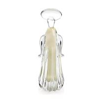 Anjo Decorativo Imagem Cristal Murano Pérola São Marcos 28×10,5cm - 1