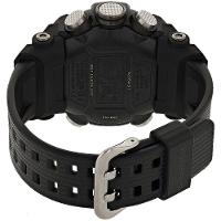 Casio - Relógio Masculino G-shock Mudmaster Com Sensor Triplo Analógico-digital Mobile Link 51 Mm - Preto-ggb100-1a