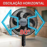 Ventilador De Coluna Arno Essential 40cm 6 Pás 140w 220V - 8