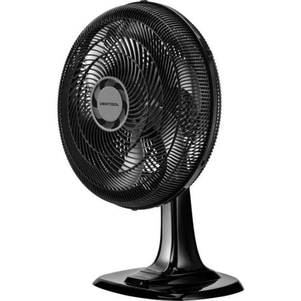 Ventilador De Mesa Ventisol Turbo 6 40cm Preto-cinza 110V - 2