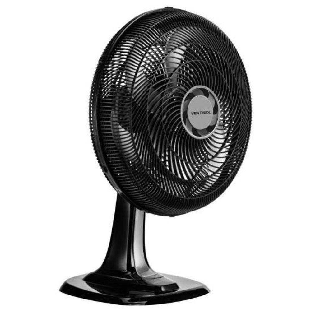 Ventilador De Mesa Ventisol Turbo 6 40cm Preto-cinza 110V - 3