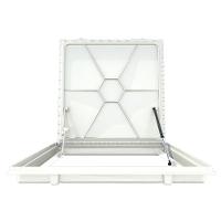 Tampa Piscina Casa Máquina 70x70 Articulada Rebaixada Branca - 9