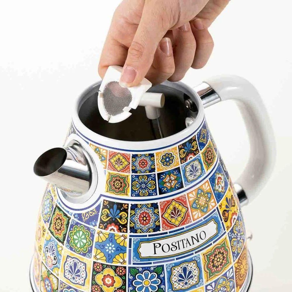 Chaleira Elétrica Ariete Positano 1,7l 1500w 110v - Modelo 2869 Design Italiano - 5