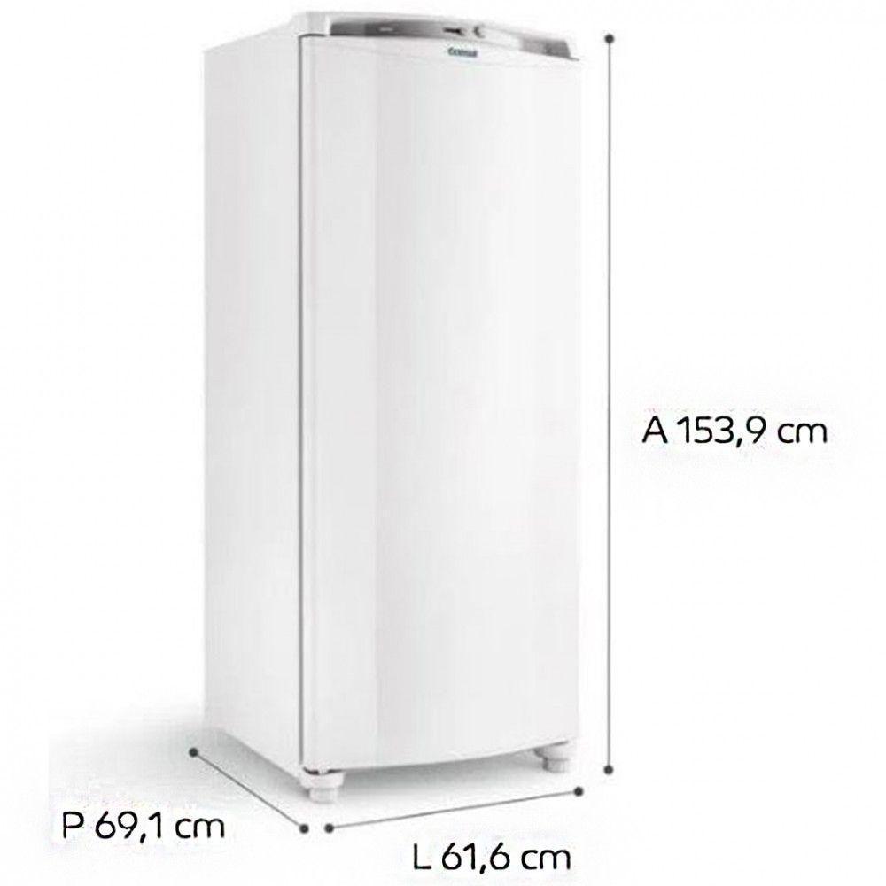 Freezer Vertical Consul 1 Porta 231 Litros CVU26FBBNA Branco 220V - 4