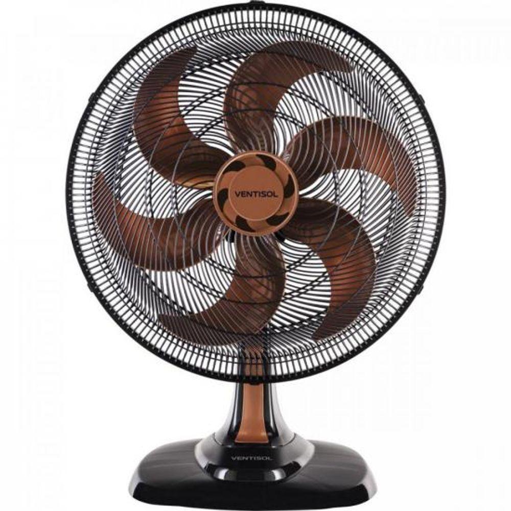 Ventilador De Mesa Ventisol Turbo 6 50cm Bronze 220V - 1