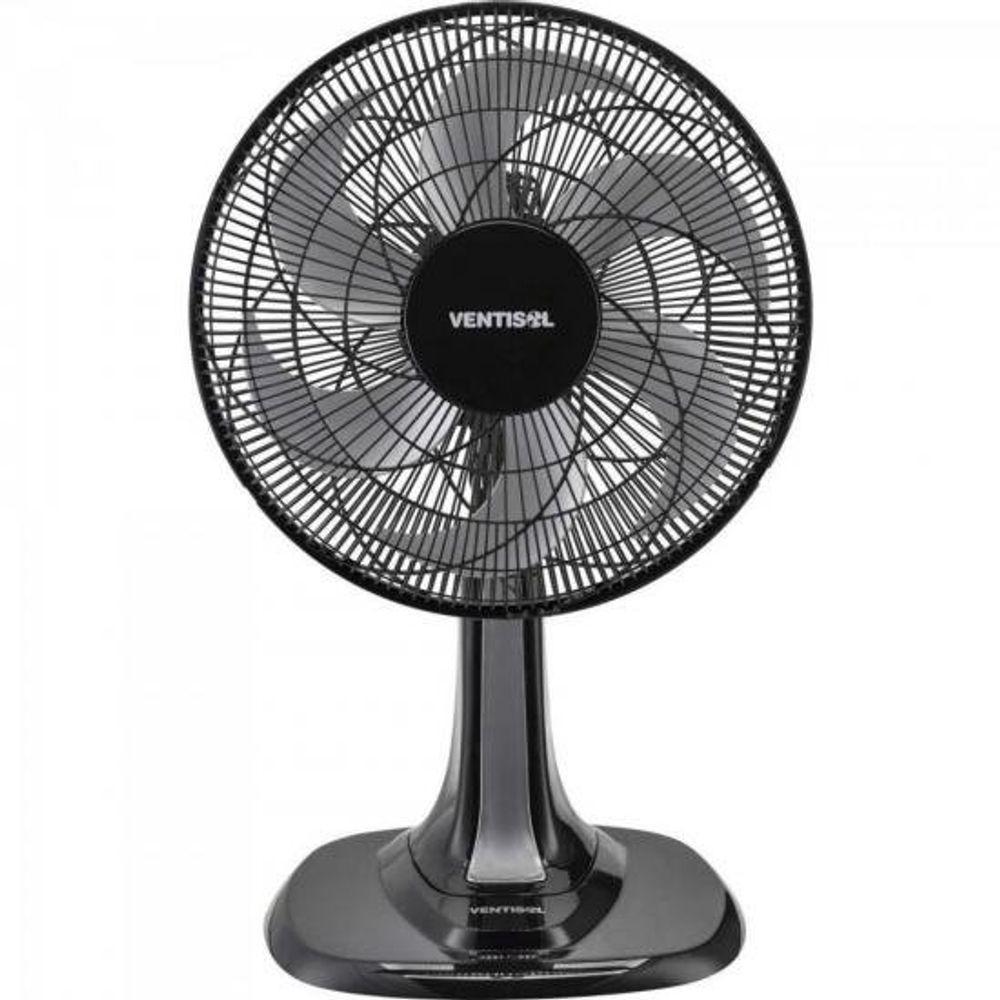 Ventilador De Mesa Ventisol Turbo 6 30cm Preto-cinza 220V - 1