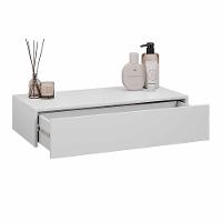 Penteadeira Suspensa 60cm 1 Gaveta Carina Z34 Branco - Mpozenato - 5