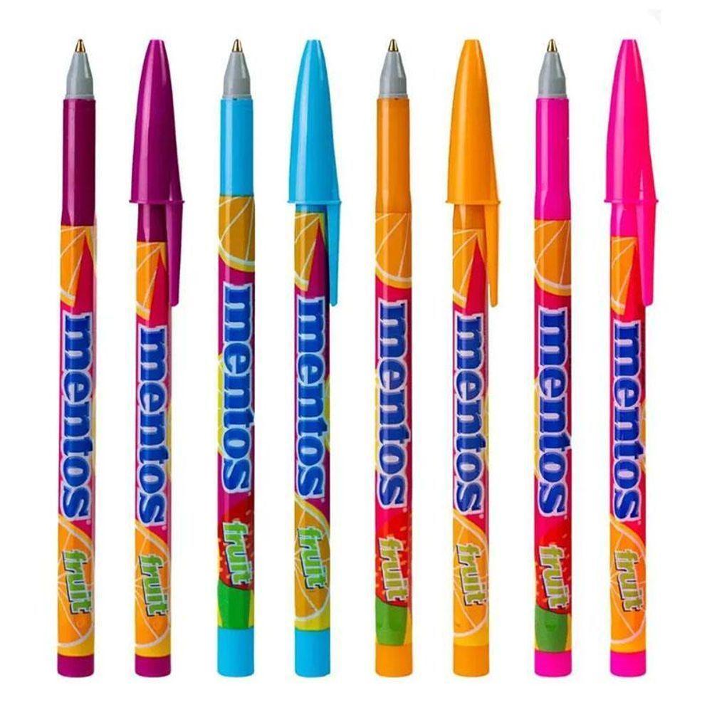 Caneta Esferográfica Mentos Jet Lux 1.0mm 4 Cores - Compactor - 2