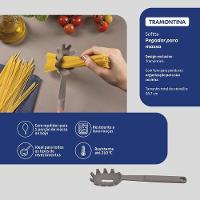 Pegador Para Massa Tramontina Softta Cinza De Silicone - 4