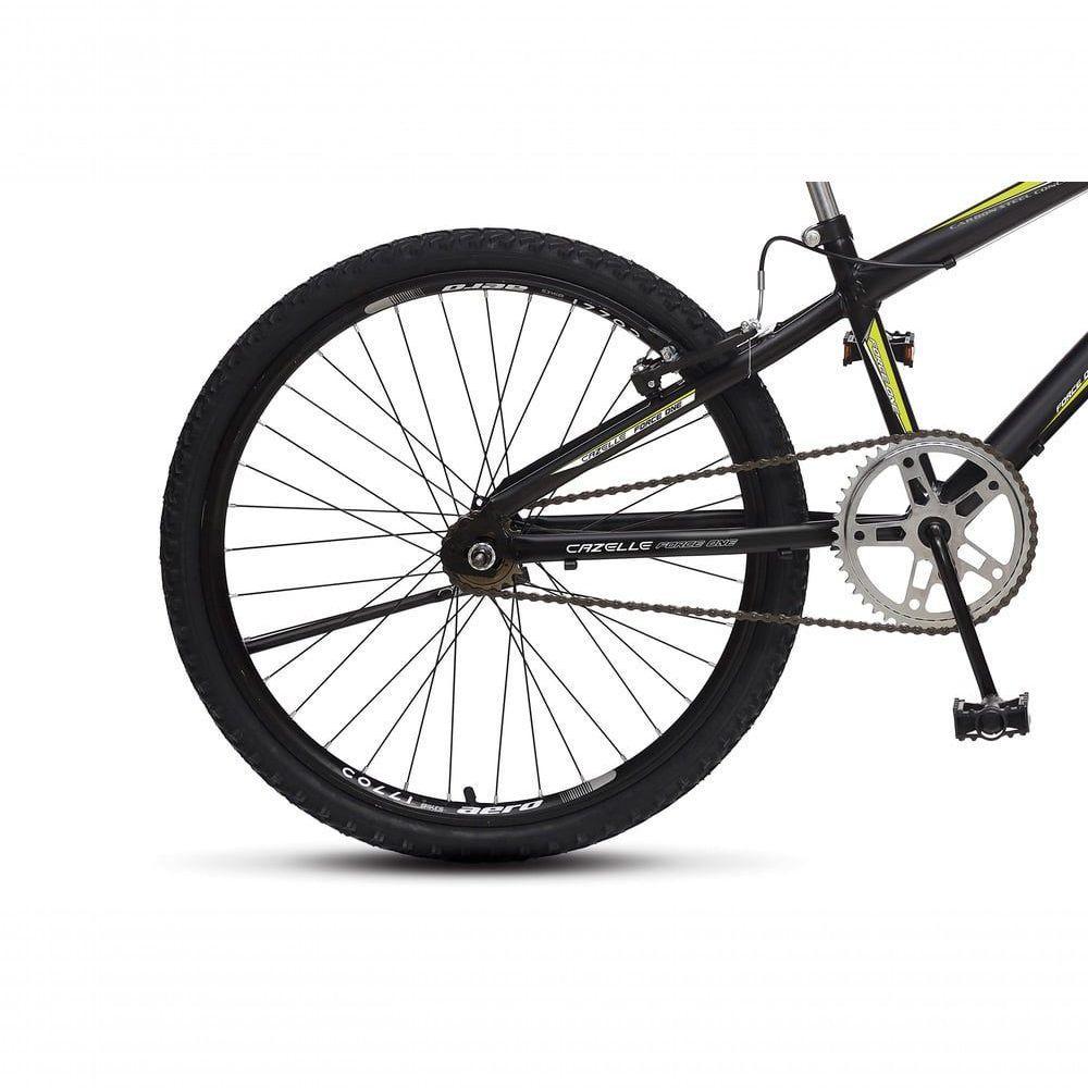 Bicicleta Force 1 Aro 24 Sem Marchas Freios V-brake Preto - 3