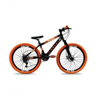 Bicicleta Grau Aro 26 21 Marchas Colli Preto Fosco/laranja - 1