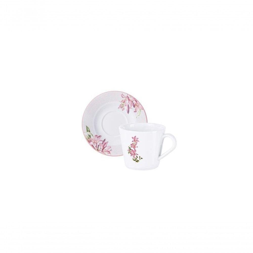 Aparelho De Jantar Tramontina Poème 30 Peças Em Porcelana Decorada - 5