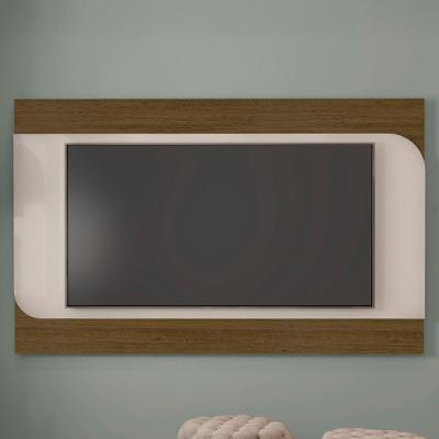 Painel TV 86 Polegadas 220cm Suspenso Reno Pinho Off White A09 - Mpozenato