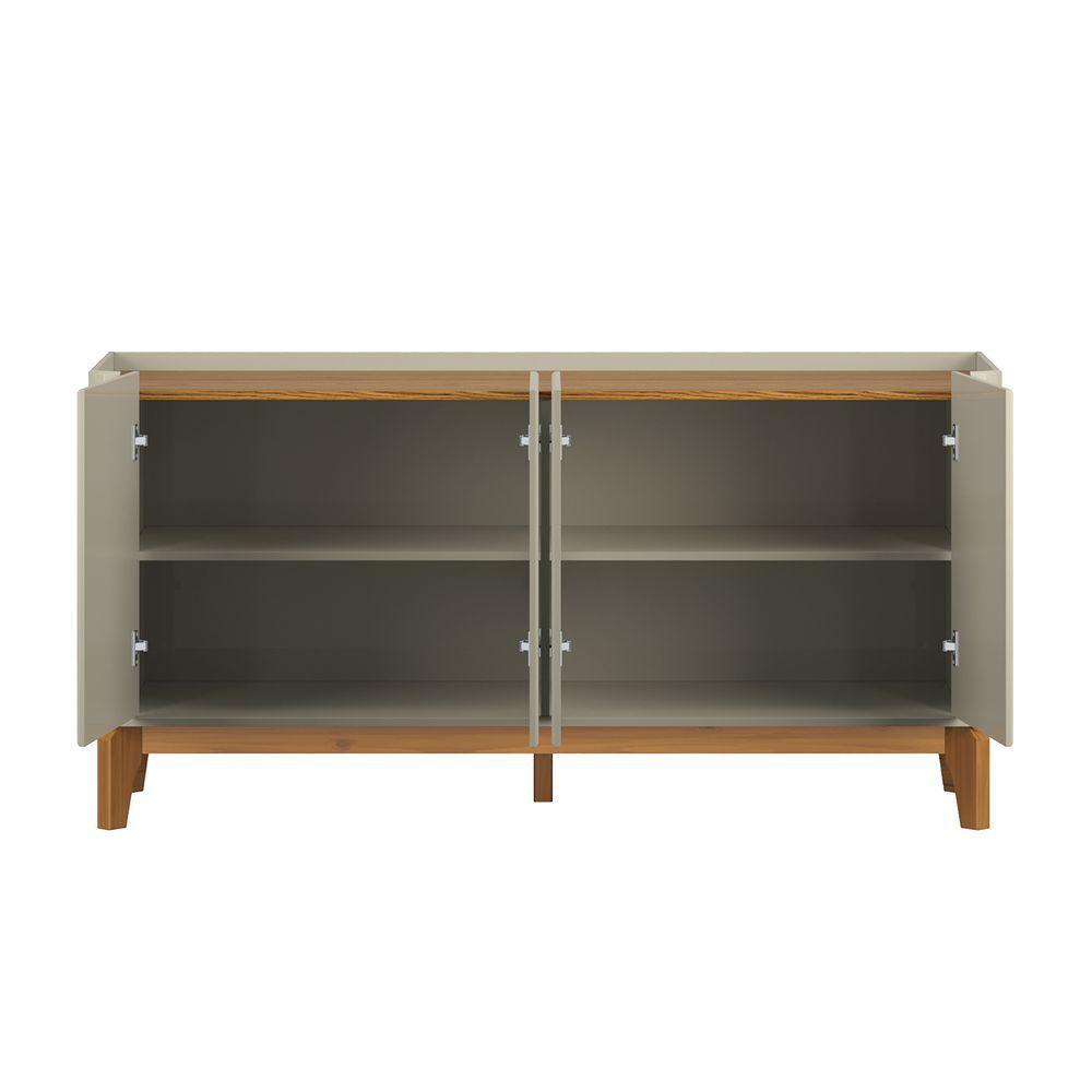 Buffet Aparador Flip 1.8 4 Portas Com Cinamomo - 6