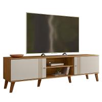 Rack Bancada Para TV 75 Polegadas 180cm Sia Nature Off White Z49 - Mpozenato - 1