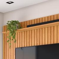 Painel Ripado Impacto 2.3 Para Tv Até 85 Polegadas Cinamomo - 3