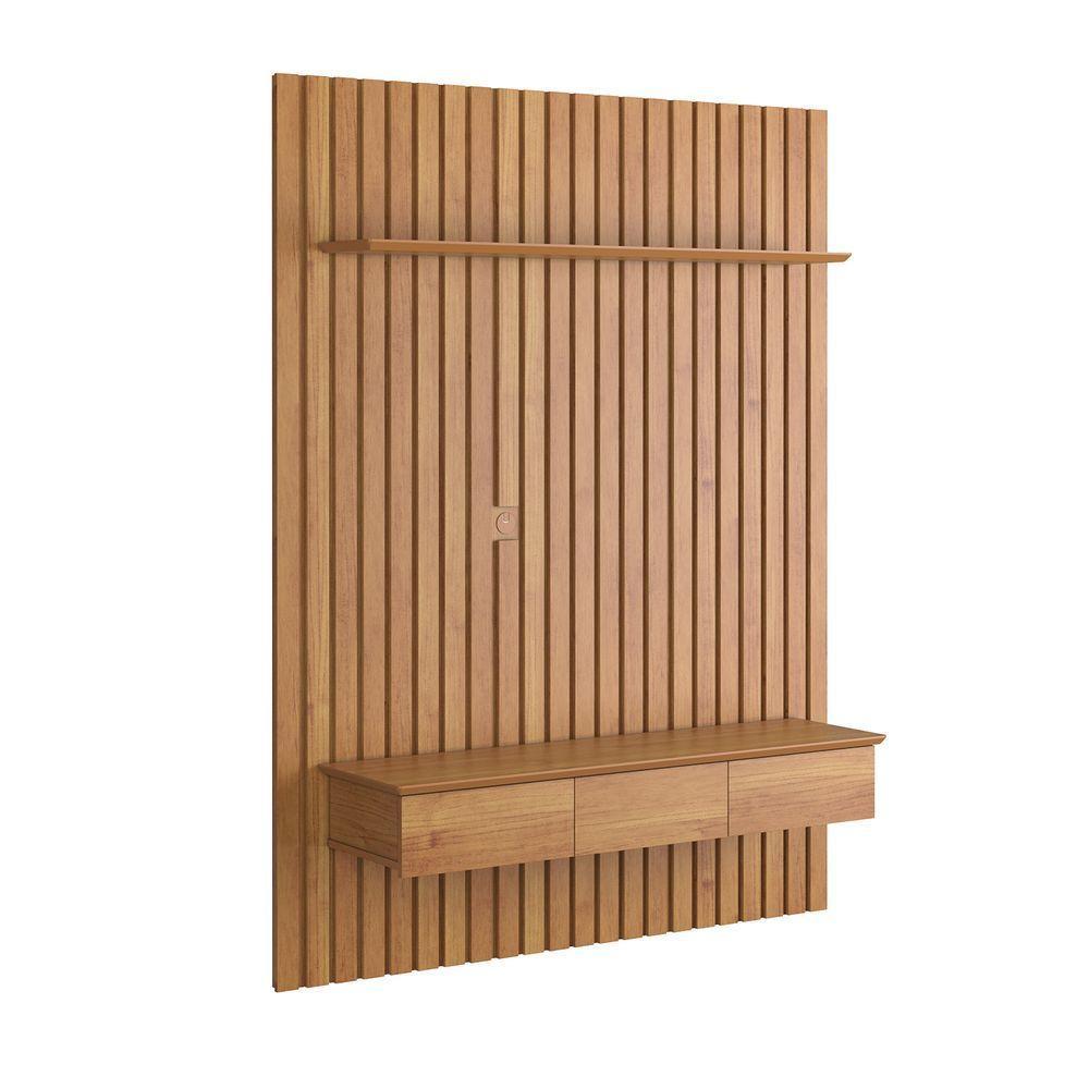 Home Ripado Antares 1.4 Com Gavetas Para Tv Até 55 Polegadas Cinamomo - 1