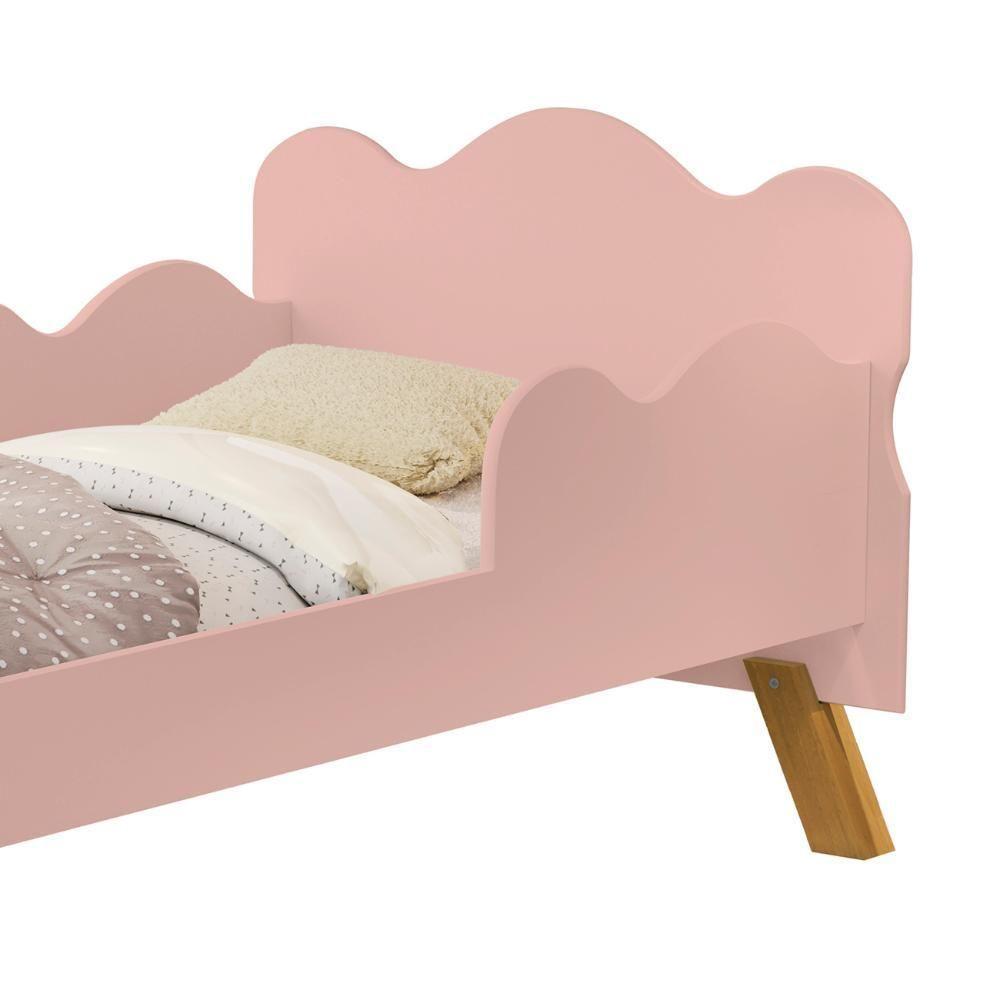 Mini Cama Infantil 148x68cm Proteção Lateral Vivi Rose Z53 - Mpozenato - 6