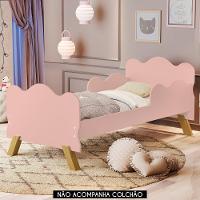 Mini Cama Infantil 148x68cm Proteção Lateral Vivi Rose Z53 - Mpozenato - 2