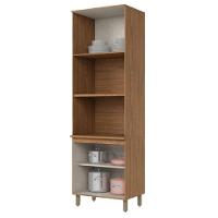 Armário Paneleiro Torre Quente 2 Fornos Ambiente Requinte Nature Nature Areia Hp - Henn - 3