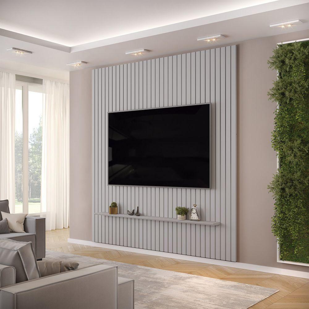 Painel Trento Ripado Para Tvs Até 75 Polegadas Bali - 2