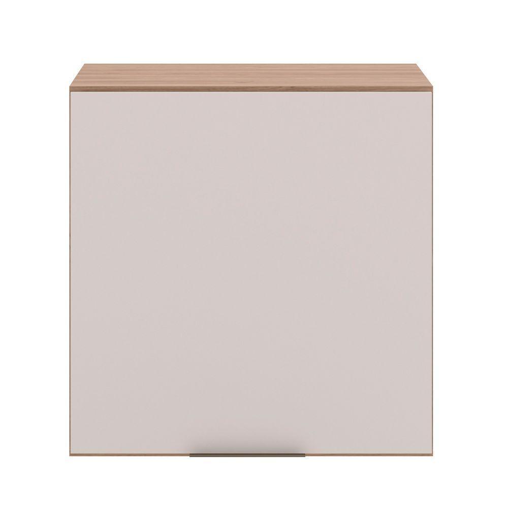 Armário Aéreo 58cm 1 Porta Etna Carvalho Oak/off White - Poliman - 2