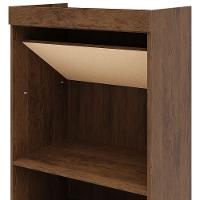 Armário Multiuso 61cm Alto 2 Portas Prateleiras Guiné V01 - D'rossi Imbuia E Champanhe - 7