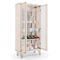 Buffet Aparador Saluti Com Cristaleira évora Off White - Hb Móveis - 6