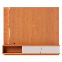 Painel TV 65 Polegadas E Bancada Suspensa Sintra Freijó Off White C05 - Mpozenato - 8