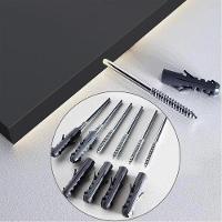 Prateleira Flutuante Para Sala Kit 2 Com Suporte Invisível Cp1 Yara Preto - Lumil - 6