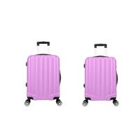 Kit Mala De Viagem Abs 2 Peças Adventure E Action Fortt Rosa Mab01-ra - 1