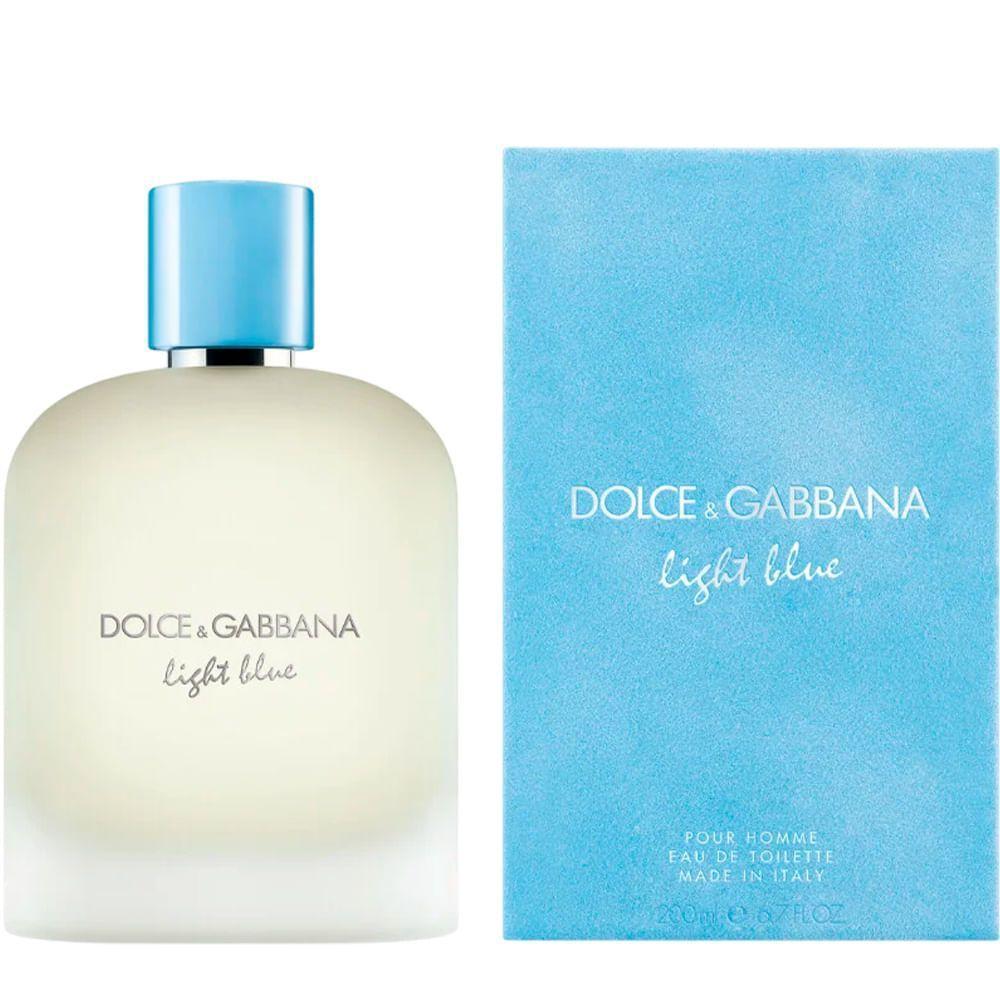 Dolce & Gabbana Light Blue Pour Homme Eau De Toilette - Perfume Masculino 200ml - 2