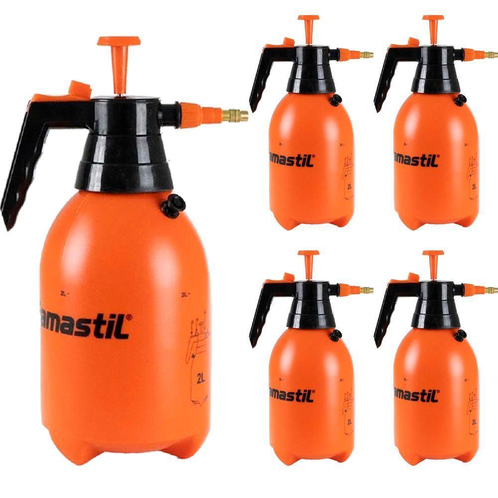Kit 5 Pulverizador De Compressao Previa 2l Famastil - 1