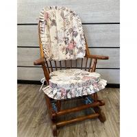 Cadeira De Balanço Hortência 1,18/40 X 64 X 50 - Madeira Maciça - Móveis De Gramado - Castanho - 3