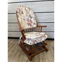 Cadeira De Balanço Hortência 1,18/40 X 64 X 50 - Madeira Maciça - Móveis De Gramado - Castanho - 6