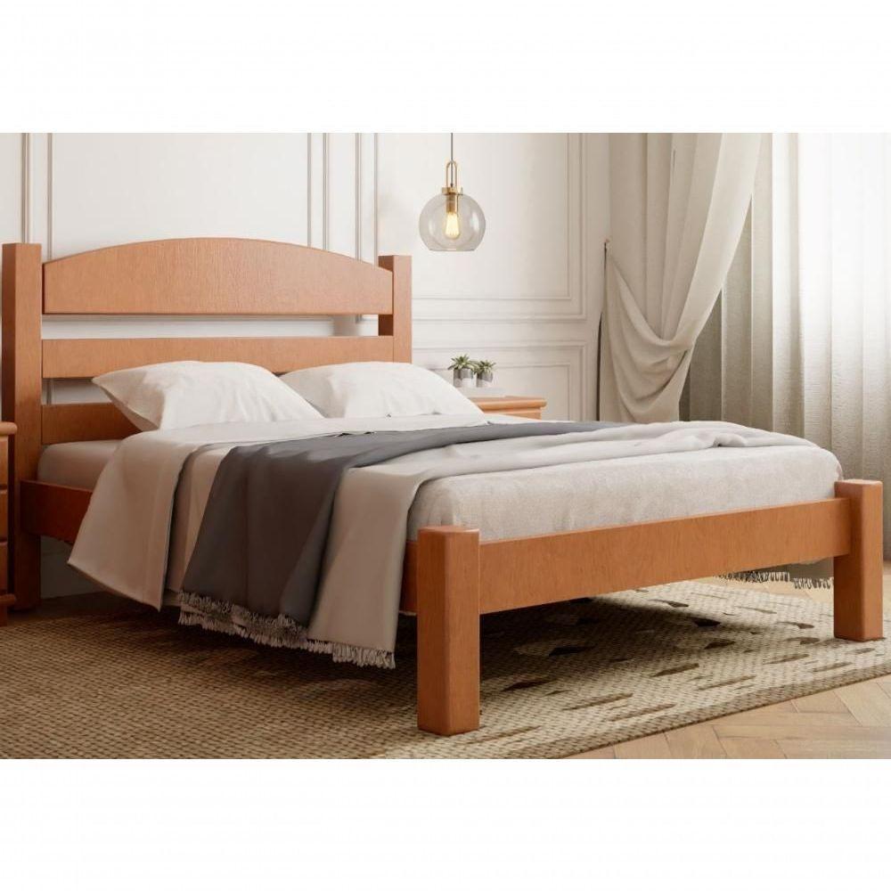 Cama De Casal 1,40 X 1,90 - Madeira Maciça - Móveis De Gramado - Castanho - 2