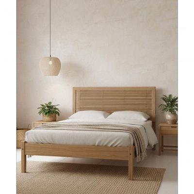 Cama De Solteiro 1,10 X 1,90 - Madeira Maciça - Móveis De Gramado - Castanho