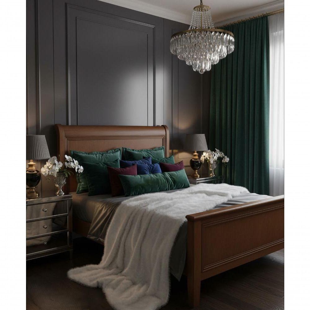 Cama De Casal Queen Nanci 1,60 X 2,00 - Madeira Maciça - Móveis De Gramado - Castanho - 1