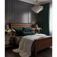 Cama De Casal Queen Nanci 1,60 X 2,00 - Madeira Maciça - Móveis De Gramado - Castanho - 1