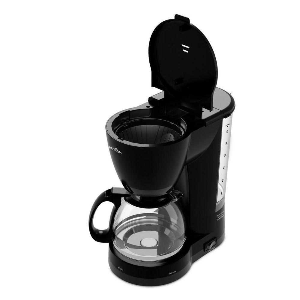 Cafeteira Britânia 32 Cafés Jarra de Vidro 1,2L BCF32C 110V - 10