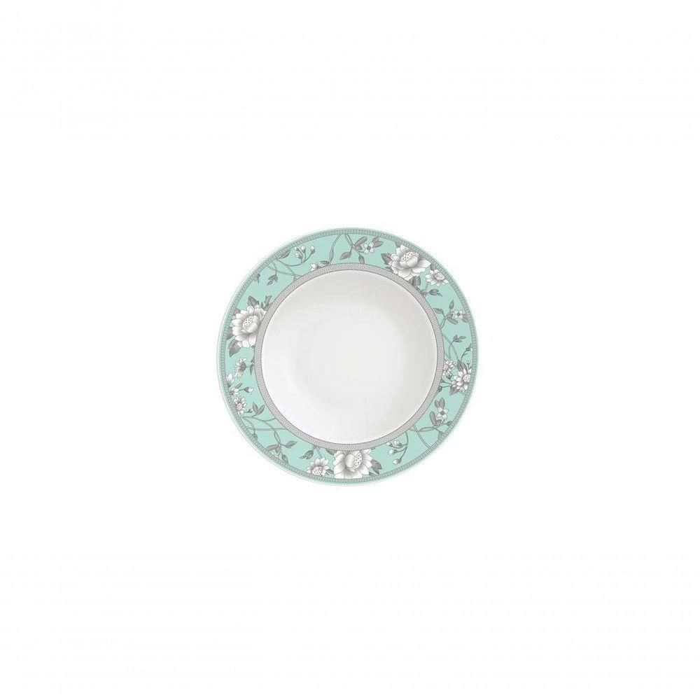 Prato Sobremesa Tramontina Helen Em Porcelana 21cm - 1