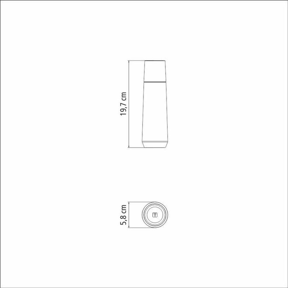 Moedor Tramontina De Sal E Pimenta Realce 19,7cm Branco Em Madeira Seringueira - 5