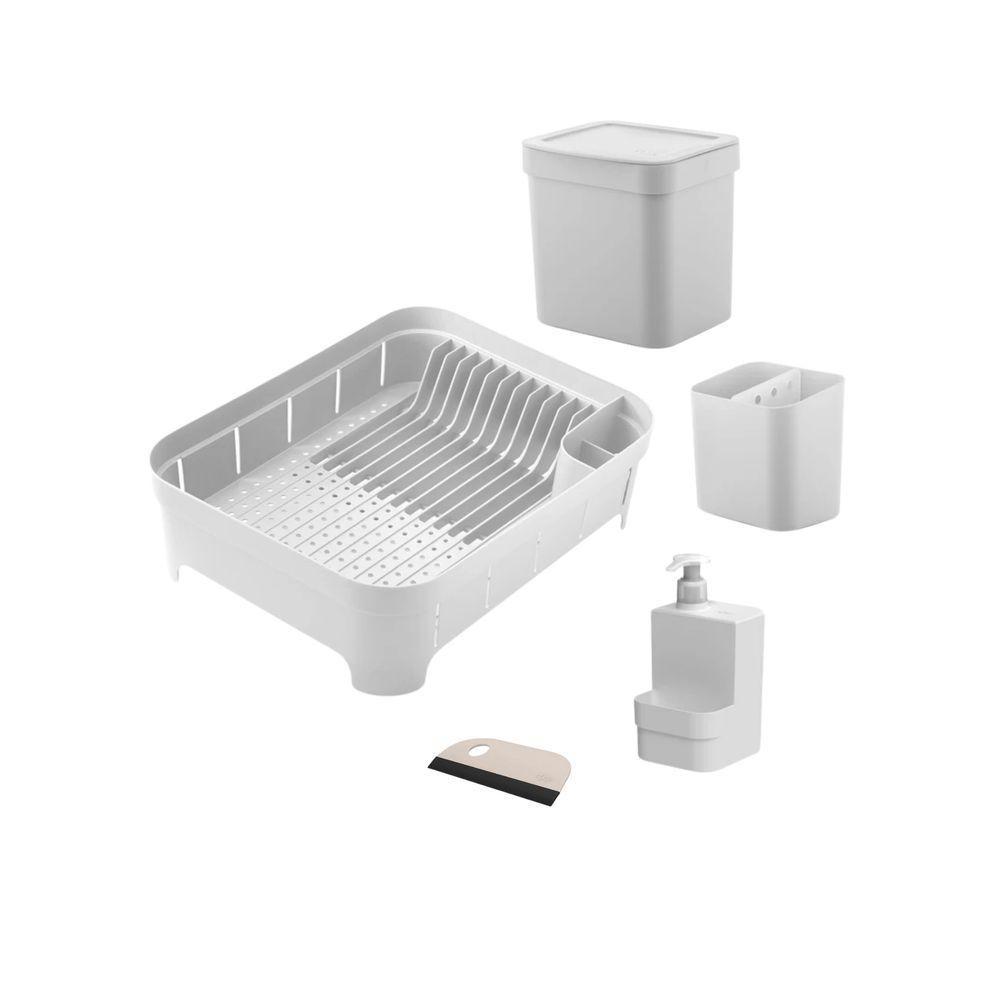 Conjunto Para Pia Branco- Martiplast - 1